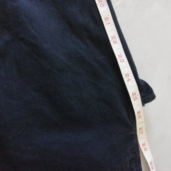 MOTHER Black Cropped Jeans with White Stripes - Picture 15 of 15